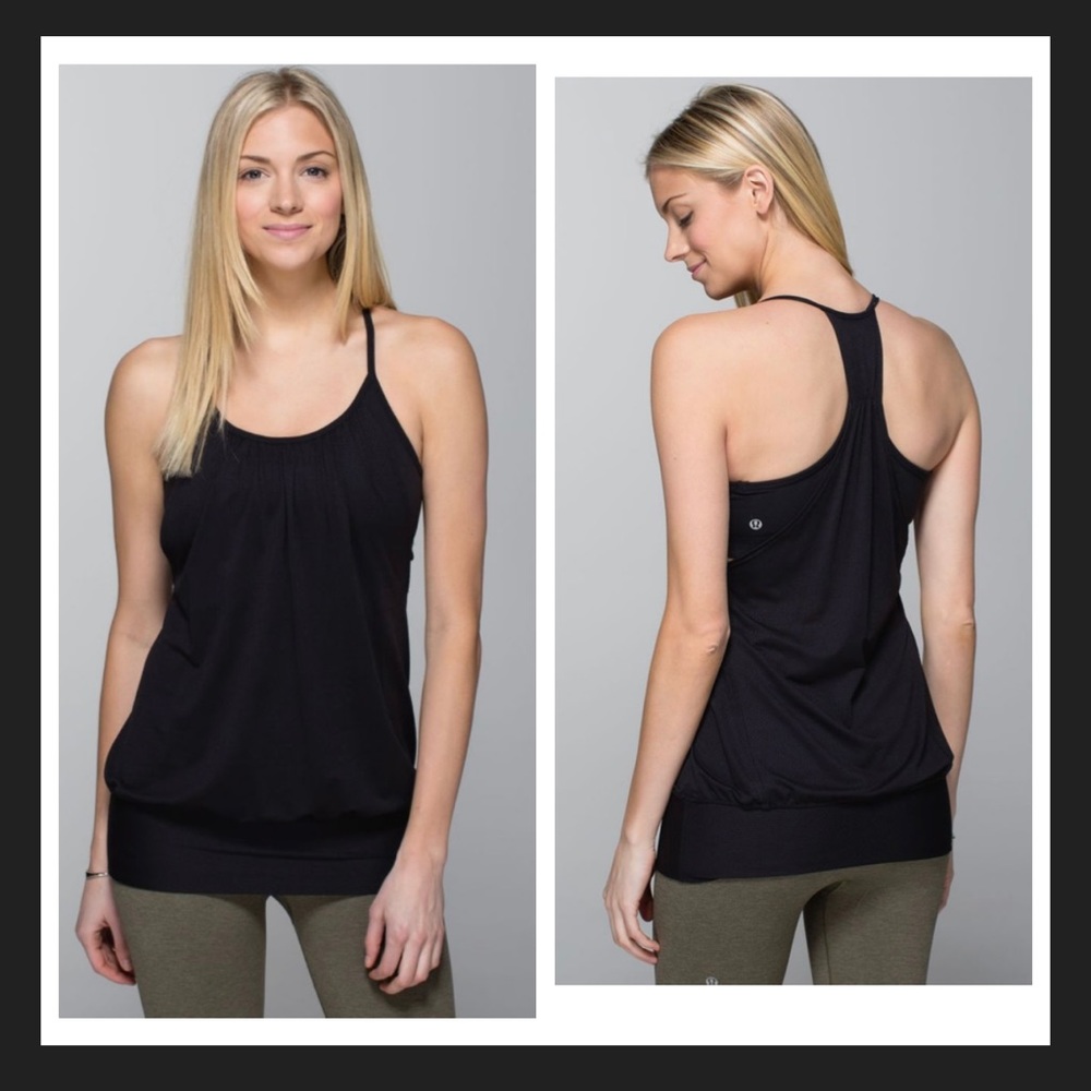 Lululemon No Limit Tank Black Racerback